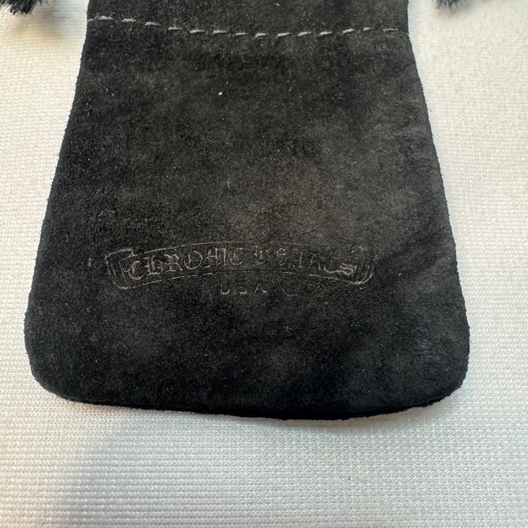 クロムハーツ　付属品　革袋　巾着chrome hearts レザー　保存袋　5個