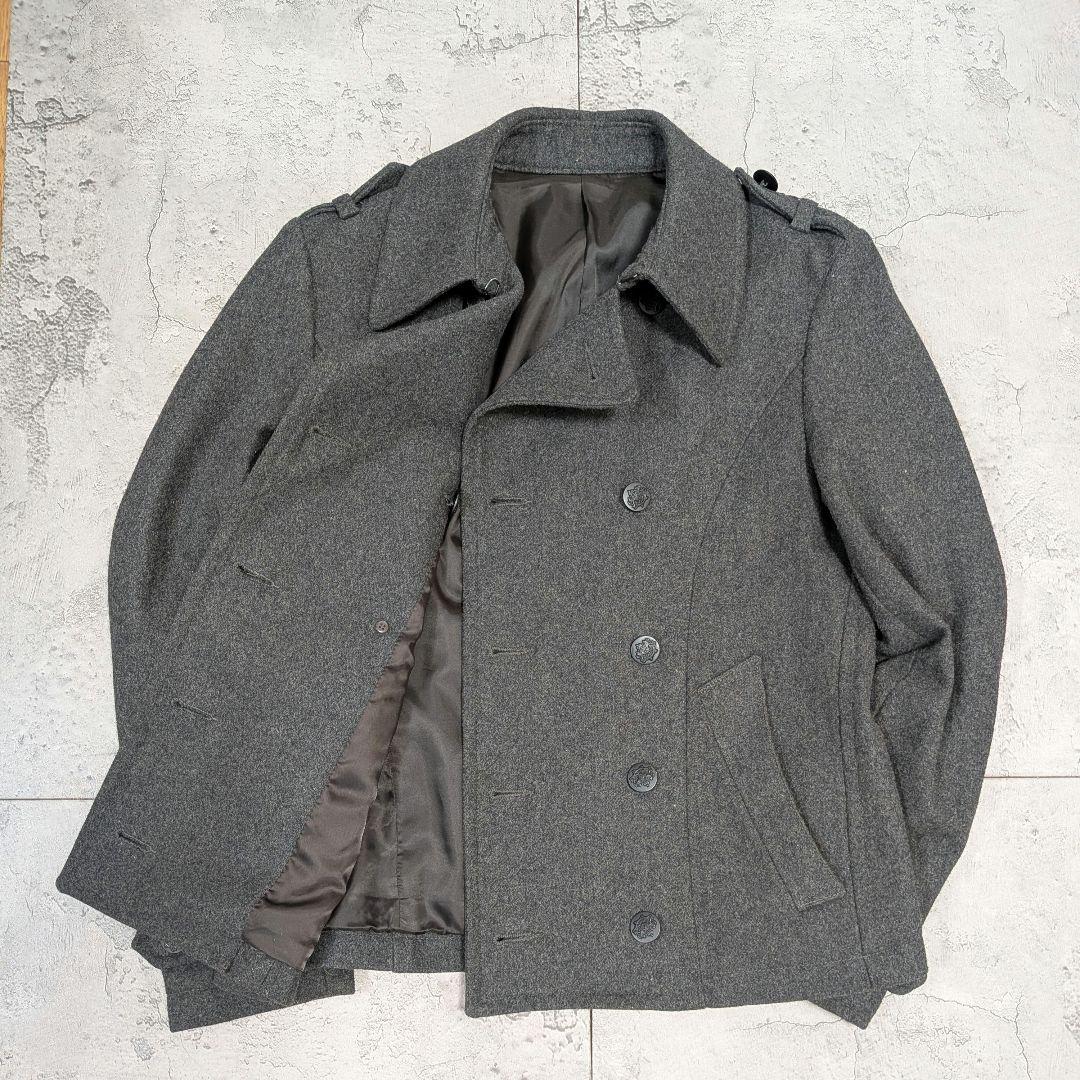 PPFM ナポレオンジャケット グレー Pコート ダブル y2k アーカイブ
