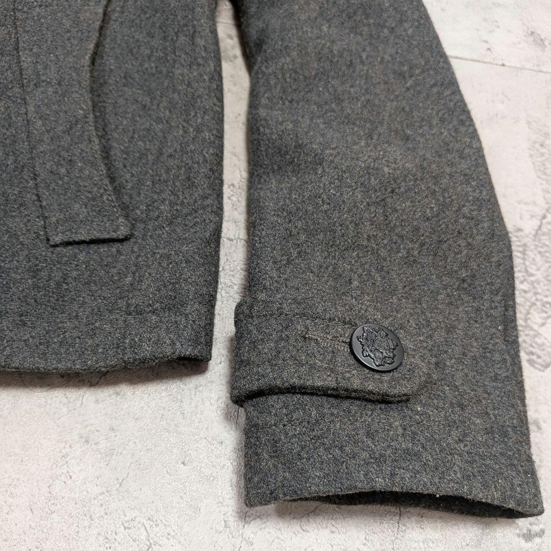 PPFM ナポレオンジャケット グレー Pコート ダブル y2k アーカイブ