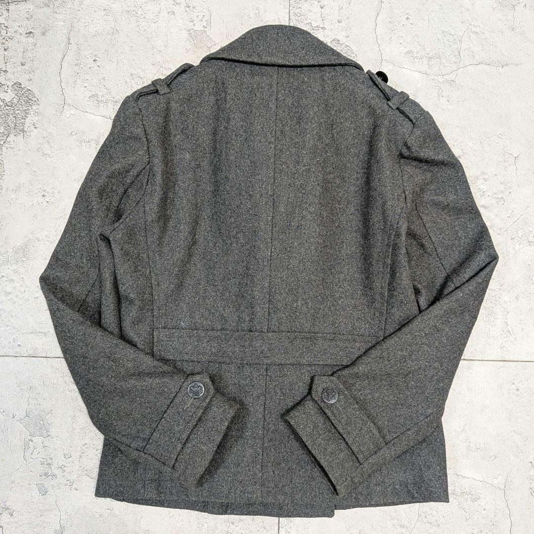 PPFM ナポレオンジャケット グレー Pコート ダブル y2k アーカイブ