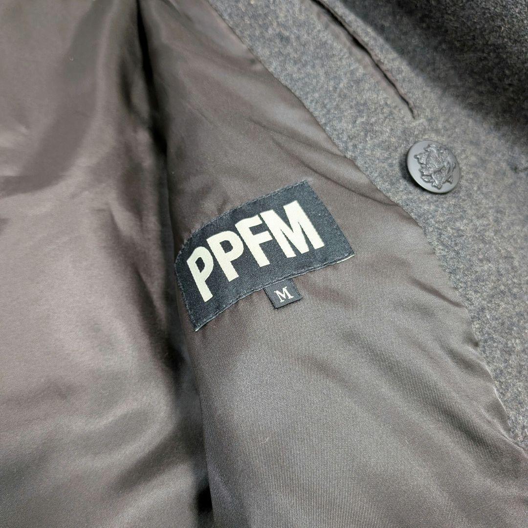 PPFM ナポレオンジャケット グレー Pコート ダブル y2k アーカイブ