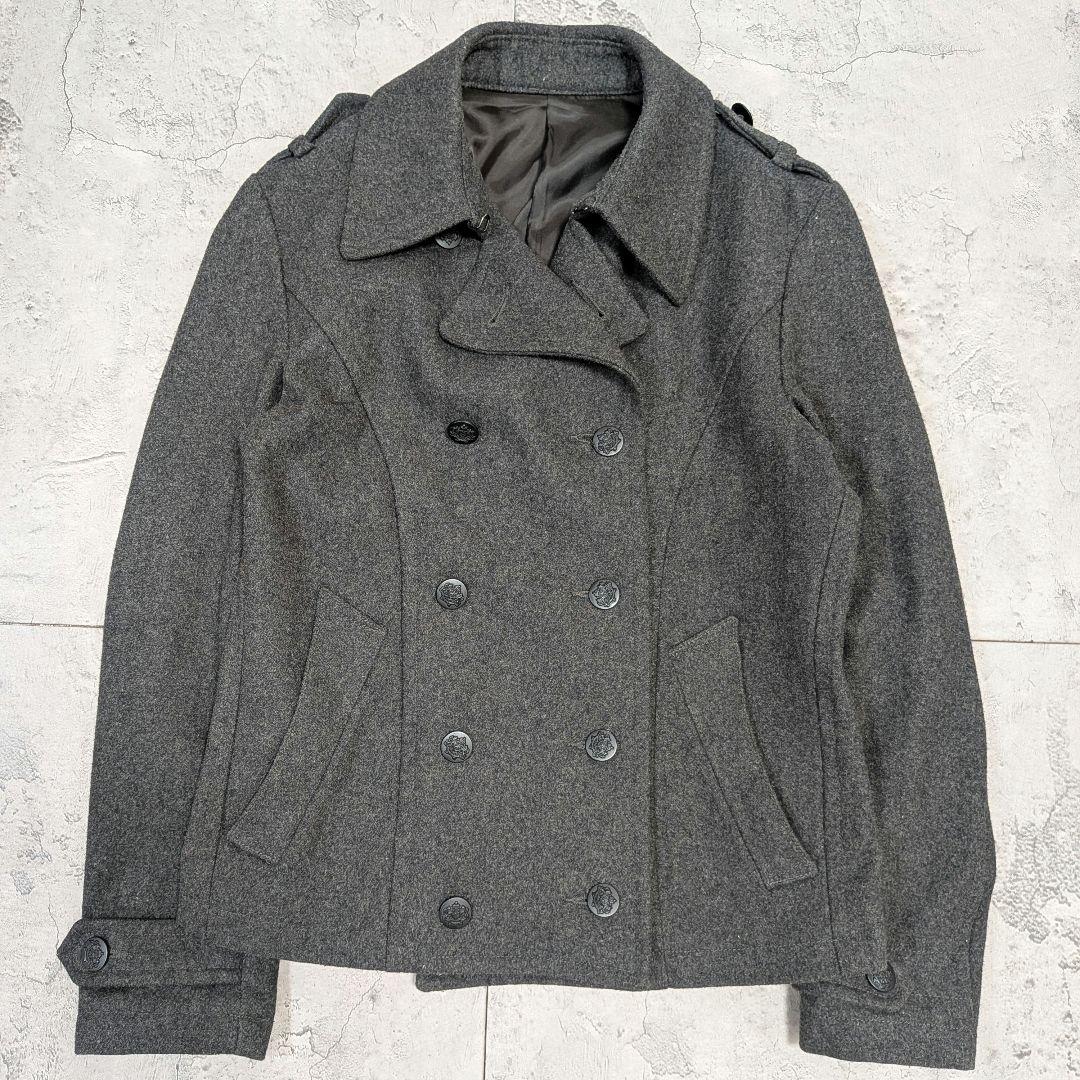 PPFM ナポレオンジャケット グレー Pコート ダブル y2k アーカイブ
