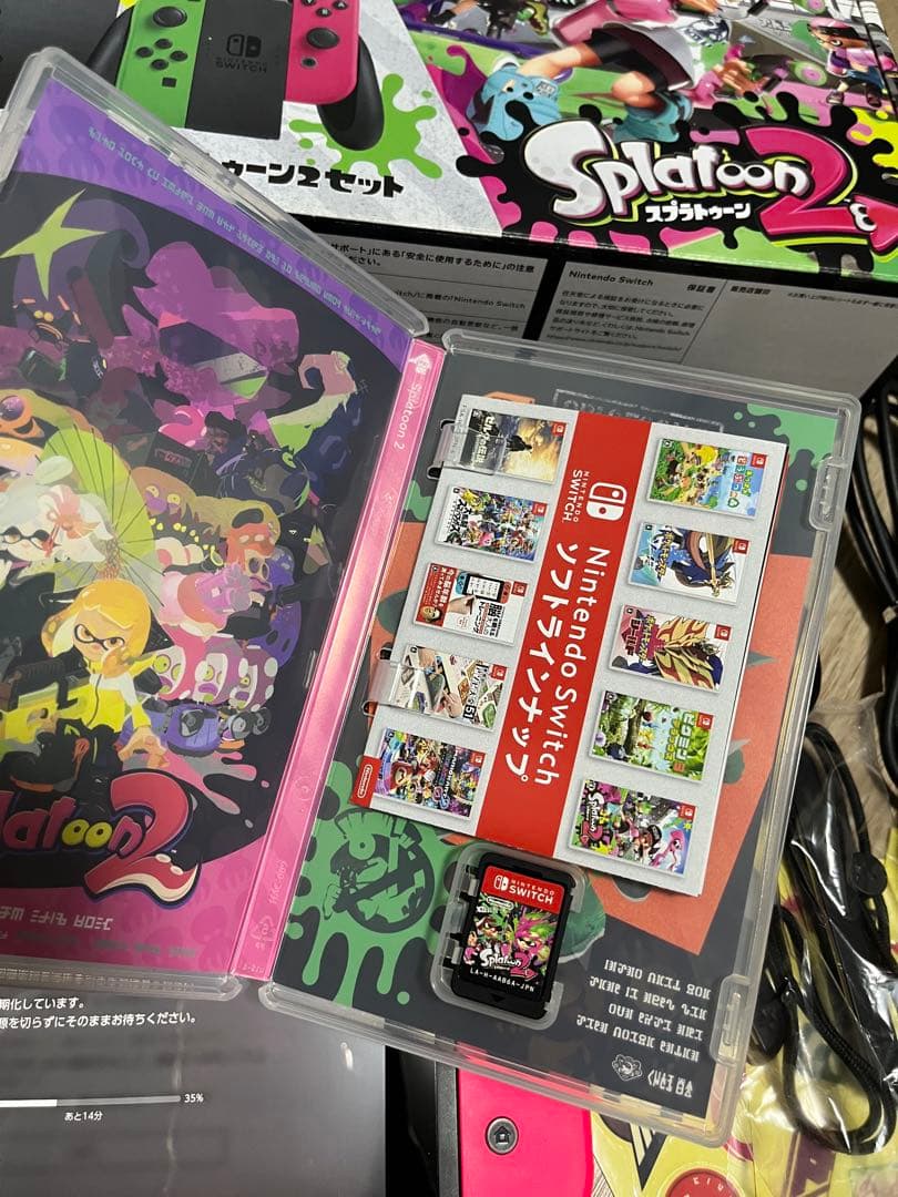 Nintendo Switch ソフトとSDカード付き