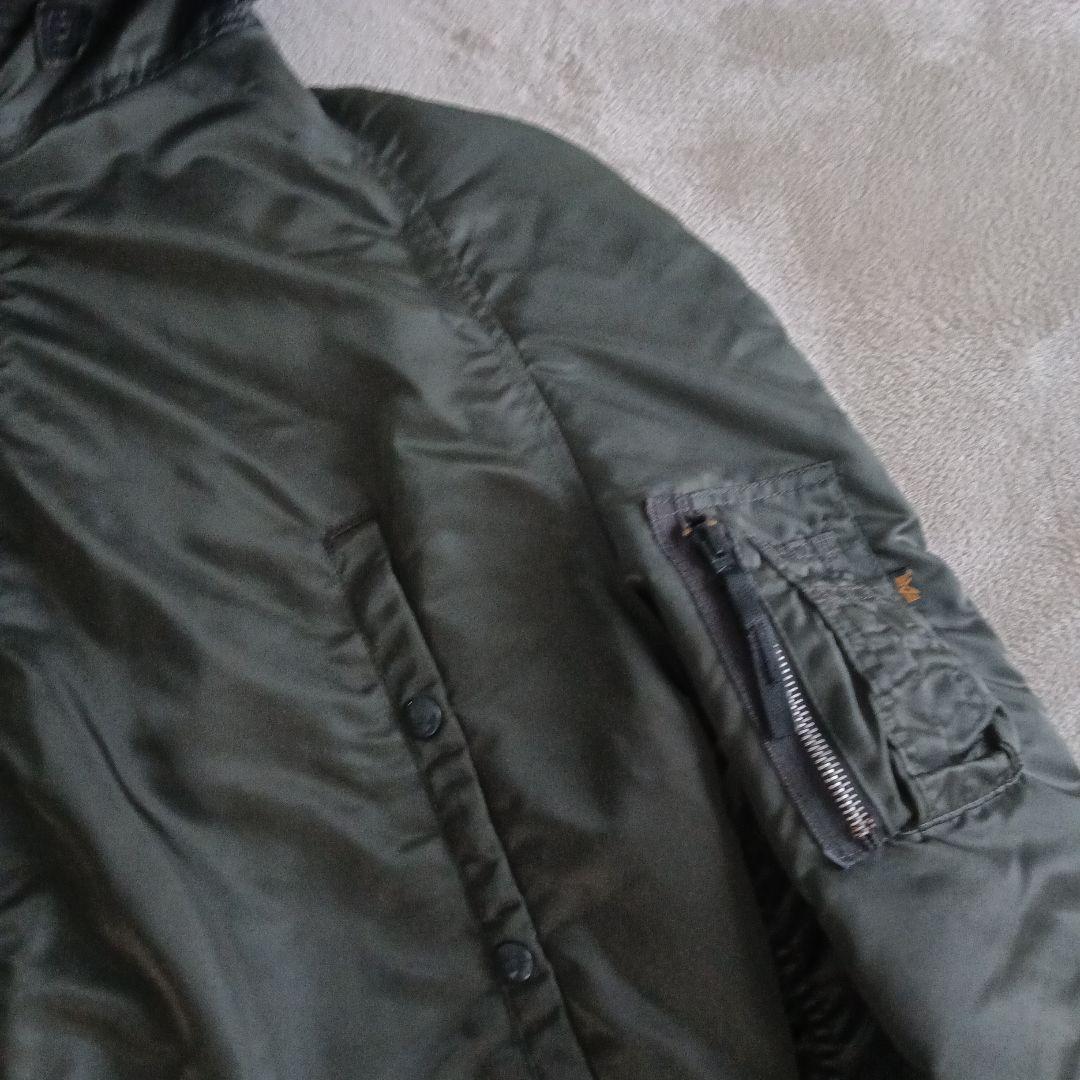 希少 N-3B アルファインダストリーズ L フライトジャケット y2k レア