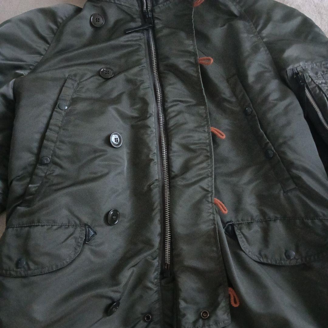 希少 N-3B アルファインダストリーズ L フライトジャケット y2k レア