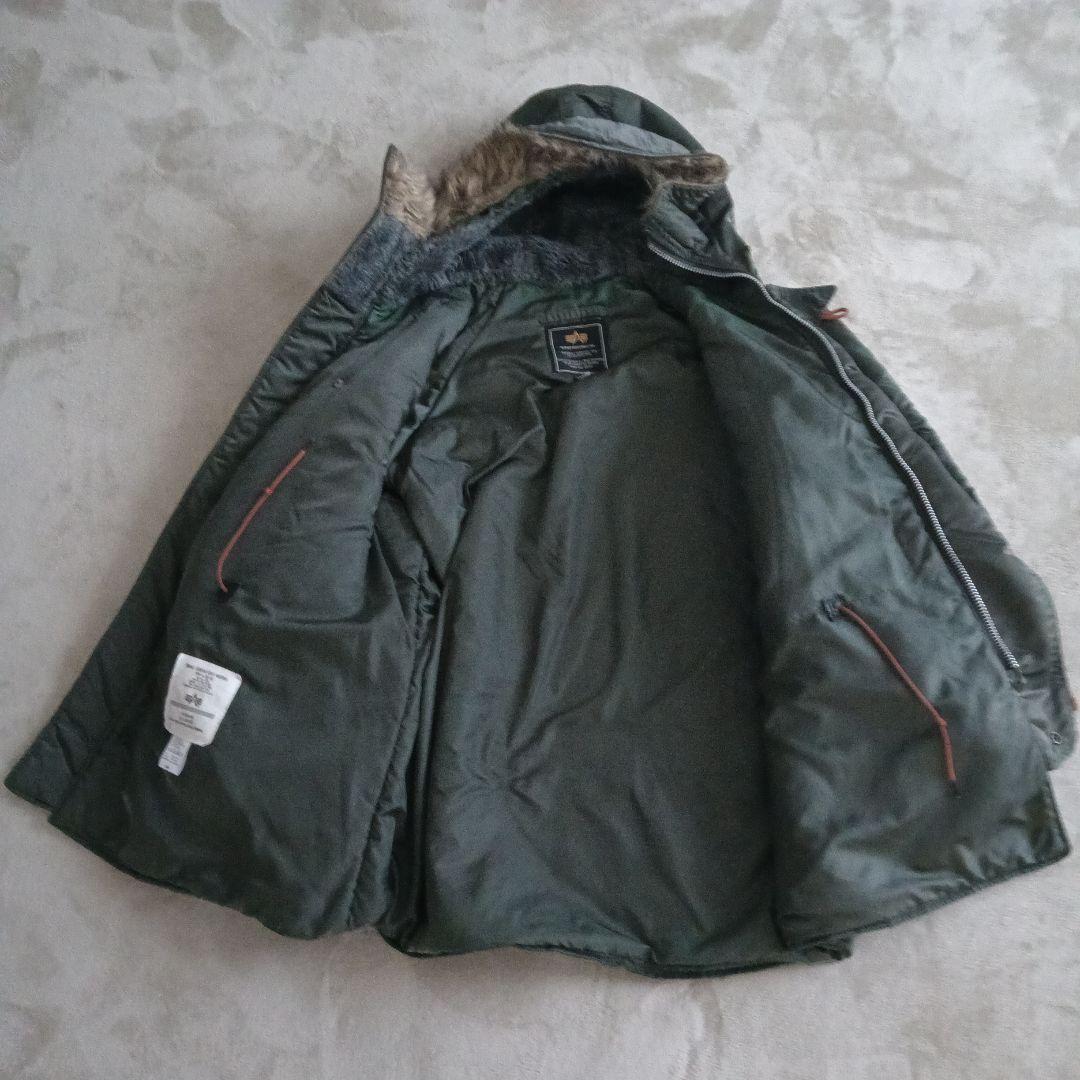 希少 N-3B アルファインダストリーズ L フライトジャケット y2k レア