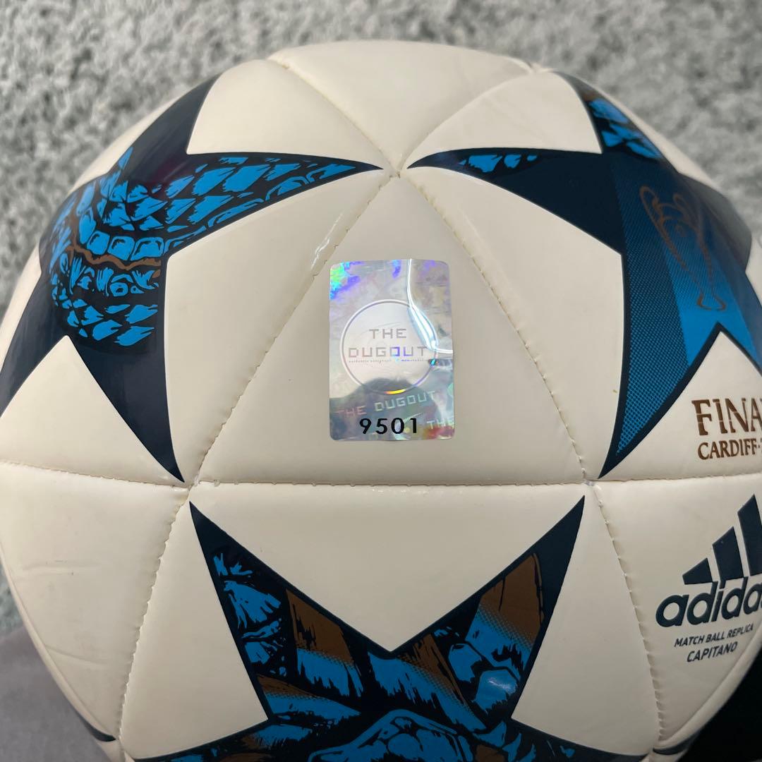 クリスティアーノロナウド　サインボール　証明書付き