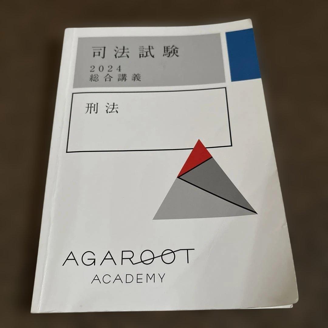 司法試験 2024 総合講義 刑法