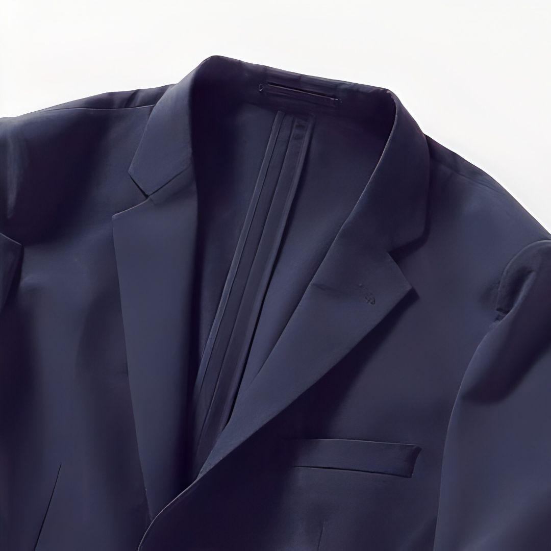 【美品】オールシーズン 4WAY ストレッチ セットアップスーツ