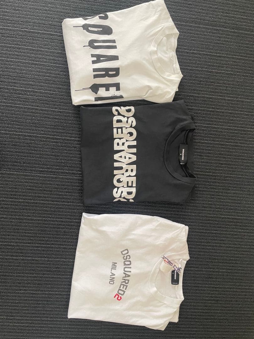 DSQUARED2 Tシャツ 3枚セット サイズS/M