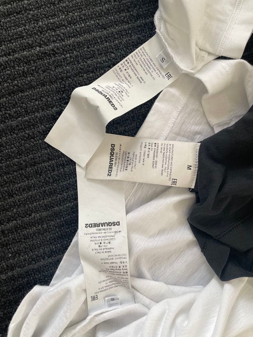 DSQUARED2 Tシャツ 3枚セット サイズS/M