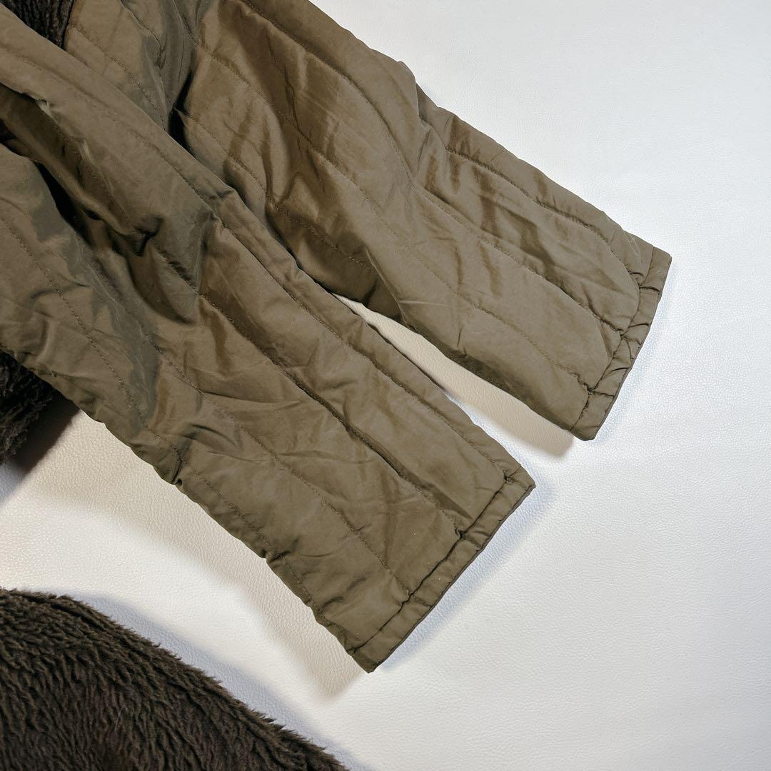 CLANE リバーシブル ダブルブレスト ロングコート ミリタリー Mサイズ