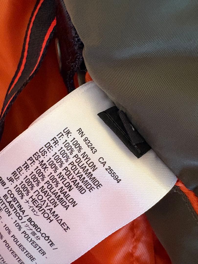 DIESEL MA-1 フライトジャケット　美品