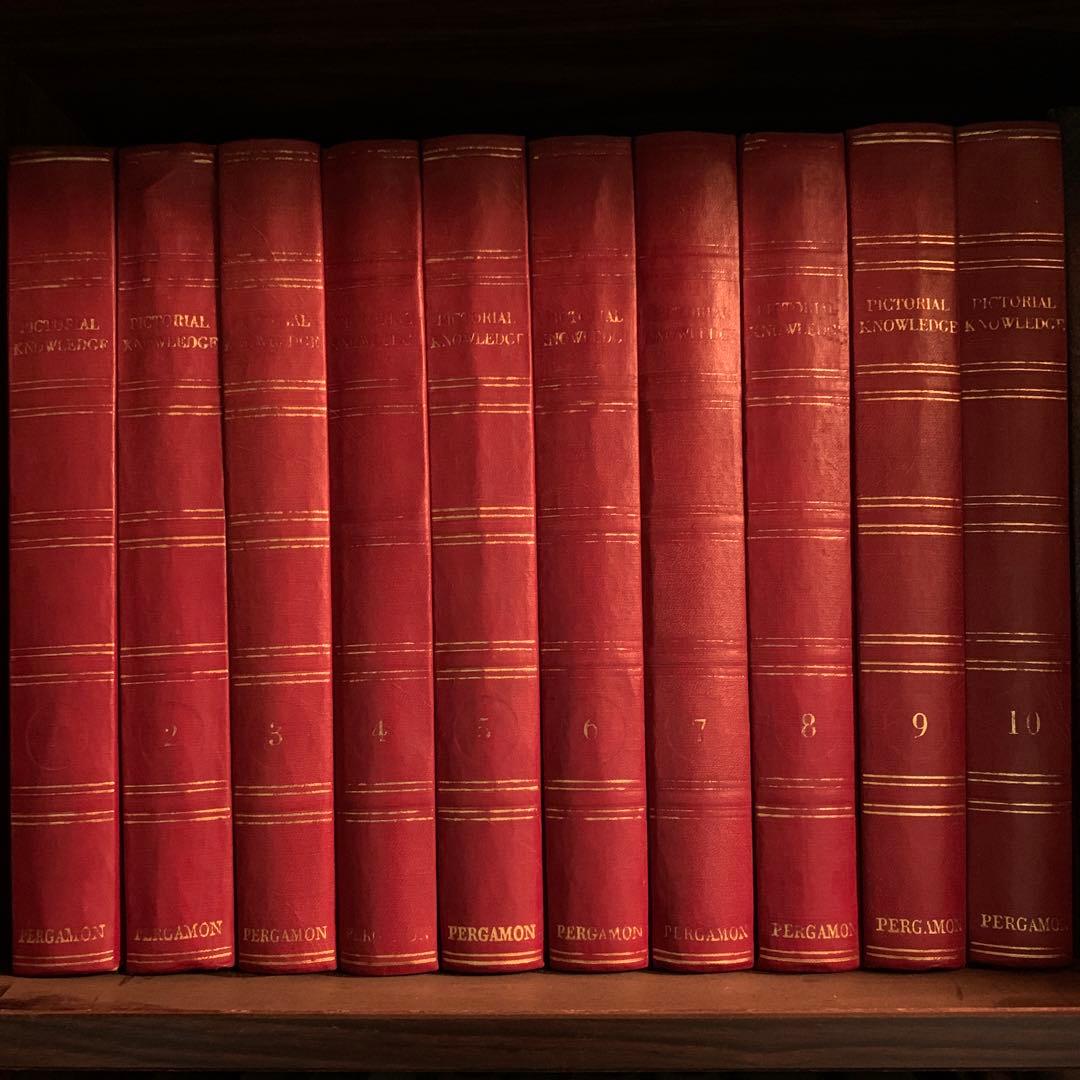 「Pictorial Knowledge」図鑑　洋書 1 〜10巻セット