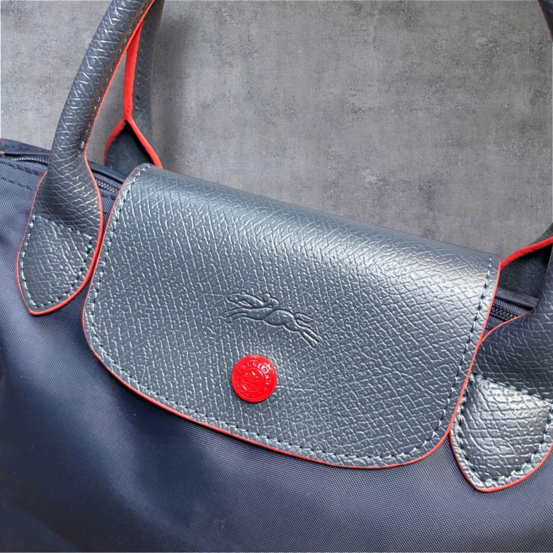 【新品・超希少】ロンシャン トートバッグ ルプリアージュ ネイビー 70周年記念