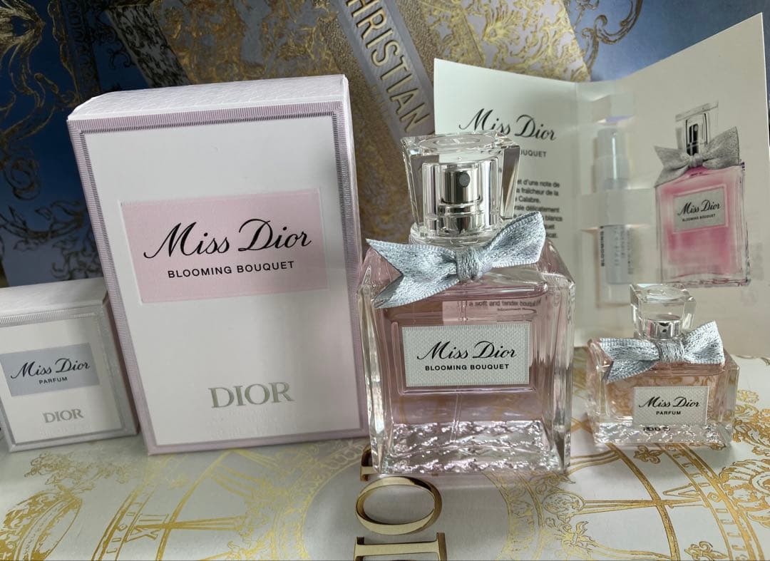 Miss Diorブルーミングブーケ50ml 新品未使用　ミニチュア＆BOX付