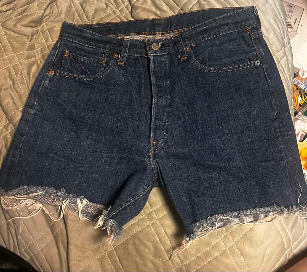 Levi's 501 66前期　70s デニム　ショーツ　カットオフ　W35