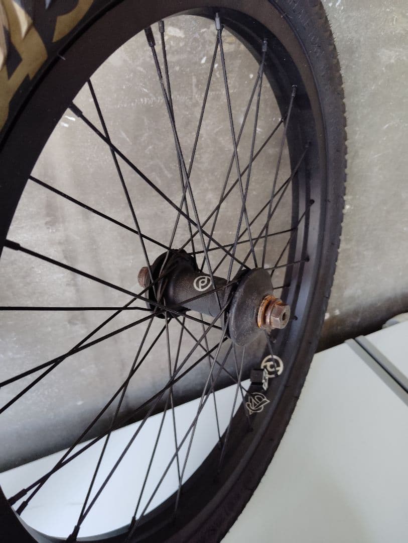 送料考えたらこれが限界 BMXストリート ホイール タイヤセット