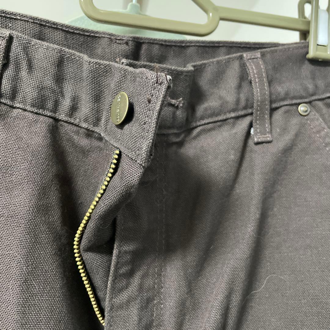 Carhartt ダークブラウン カーゴパンツ