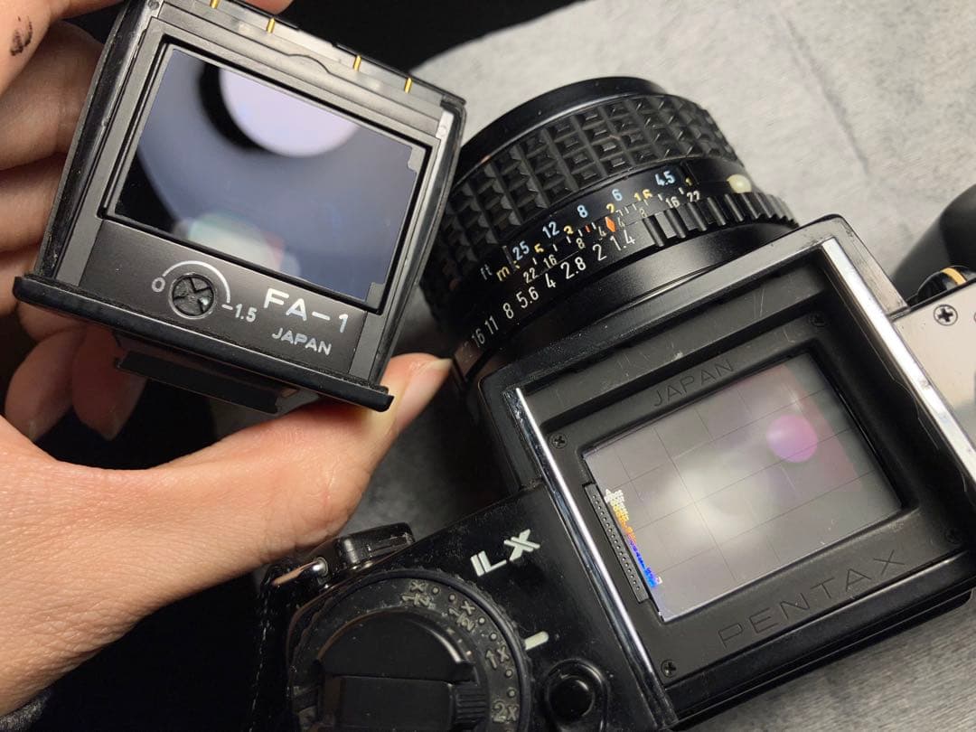 整備済 初期型 pentax lx +50 1.4 レンズ フールセット