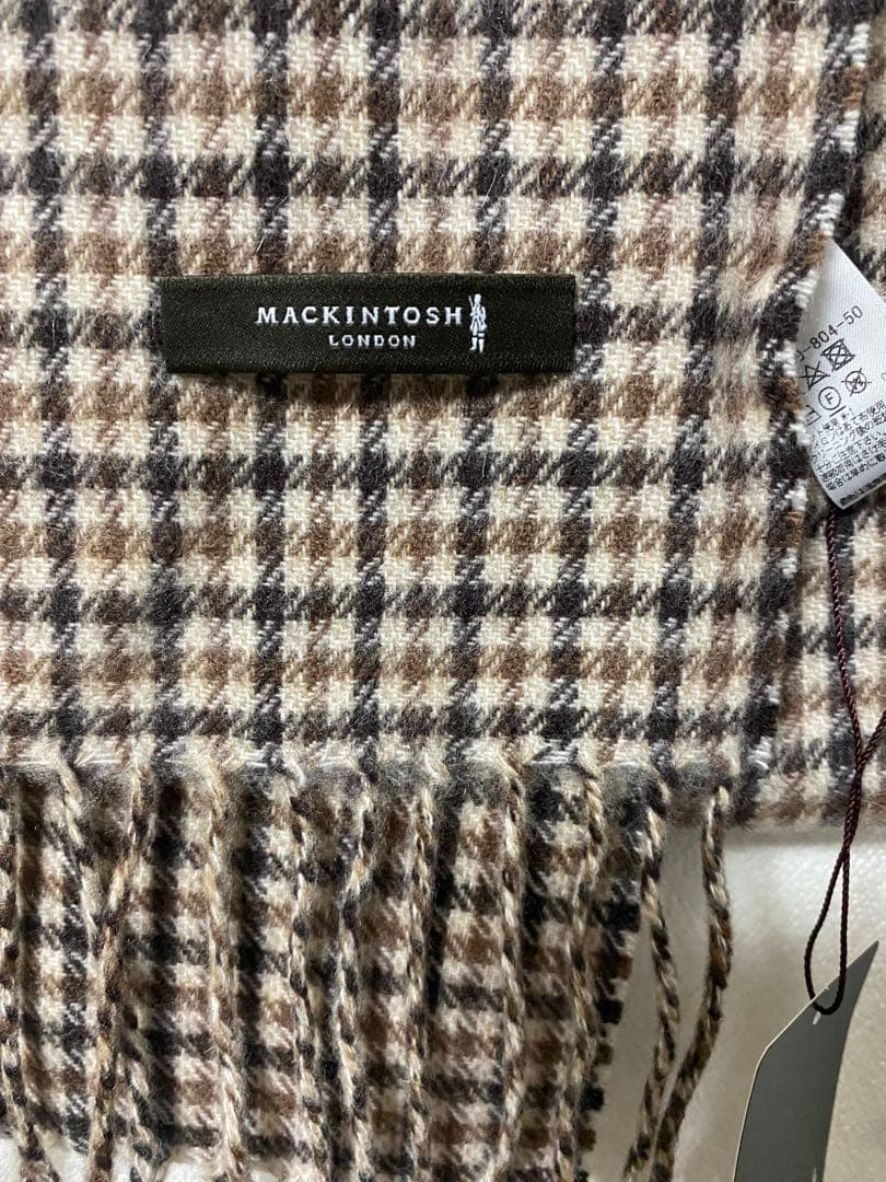 新品タグ付き　マッキントッシュ　カシミヤ100 マフラー