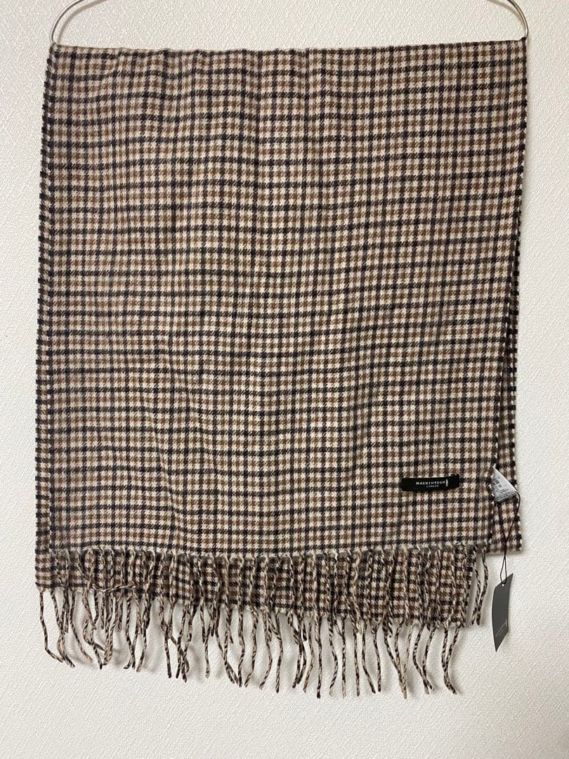 新品タグ付き　マッキントッシュ　カシミヤ100 マフラー