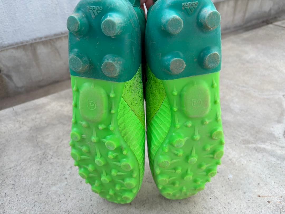 adidas サッカーシューズ グリーン FG