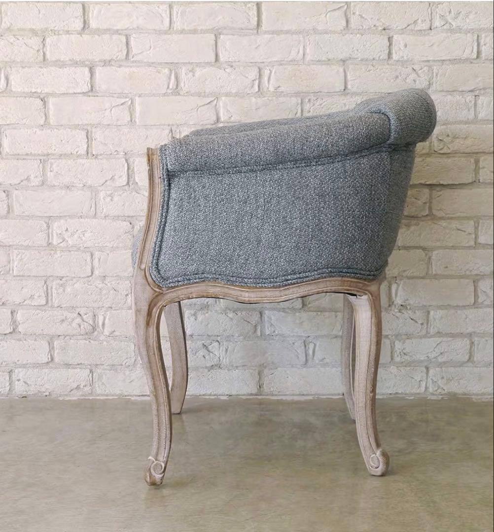 【送料込み】サラグレース風 一人掛けソファ ラウンジチェア アンティーク調