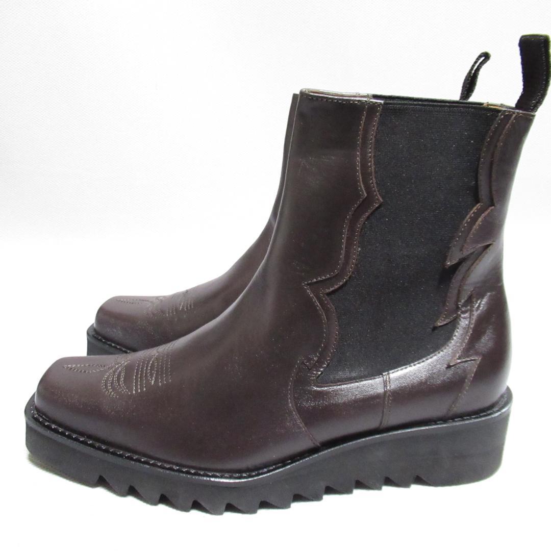 TOGA VIRILIS トーガ ビリリース ウエスタンサイドゴアブーツ 43