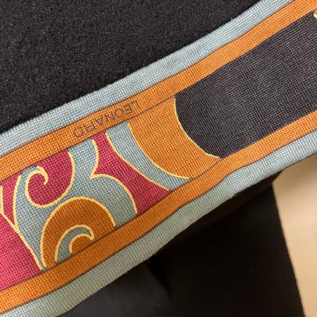 charlynさま専用♡最終価格♡レオナール　カシミヤ混ハーフコート