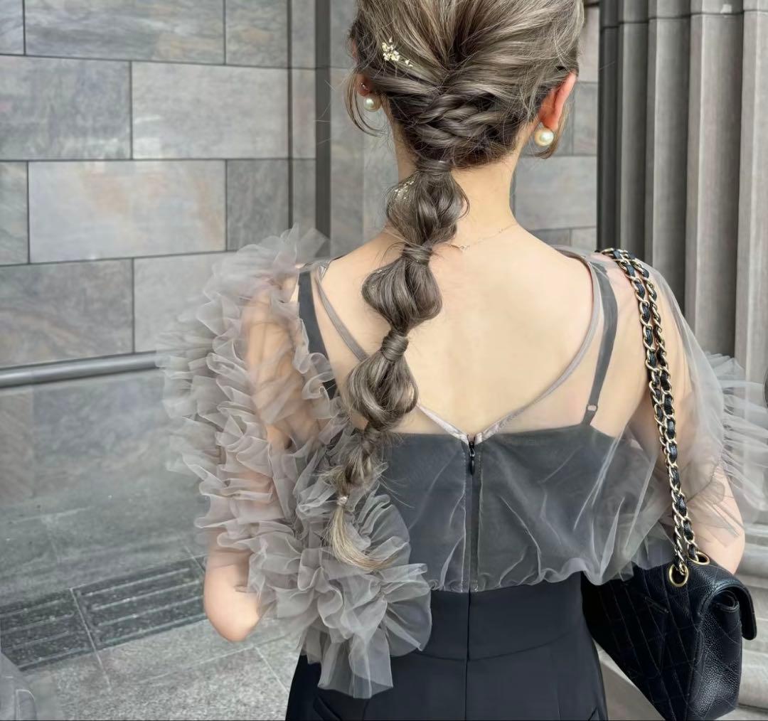 【LAGUNAMOON LADY】チュールドッキングコンビネゾン