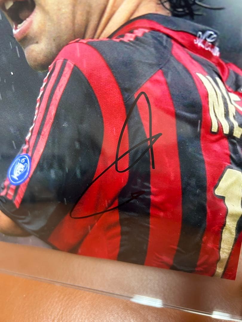 ACミラン ネスタ サイン入り写真 ミラネッロ