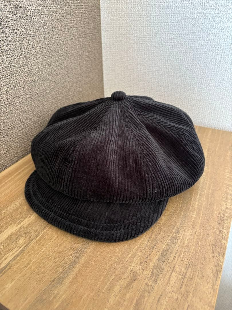 フリーホイーラーズ　黒 コーデュロイ キャスケット
