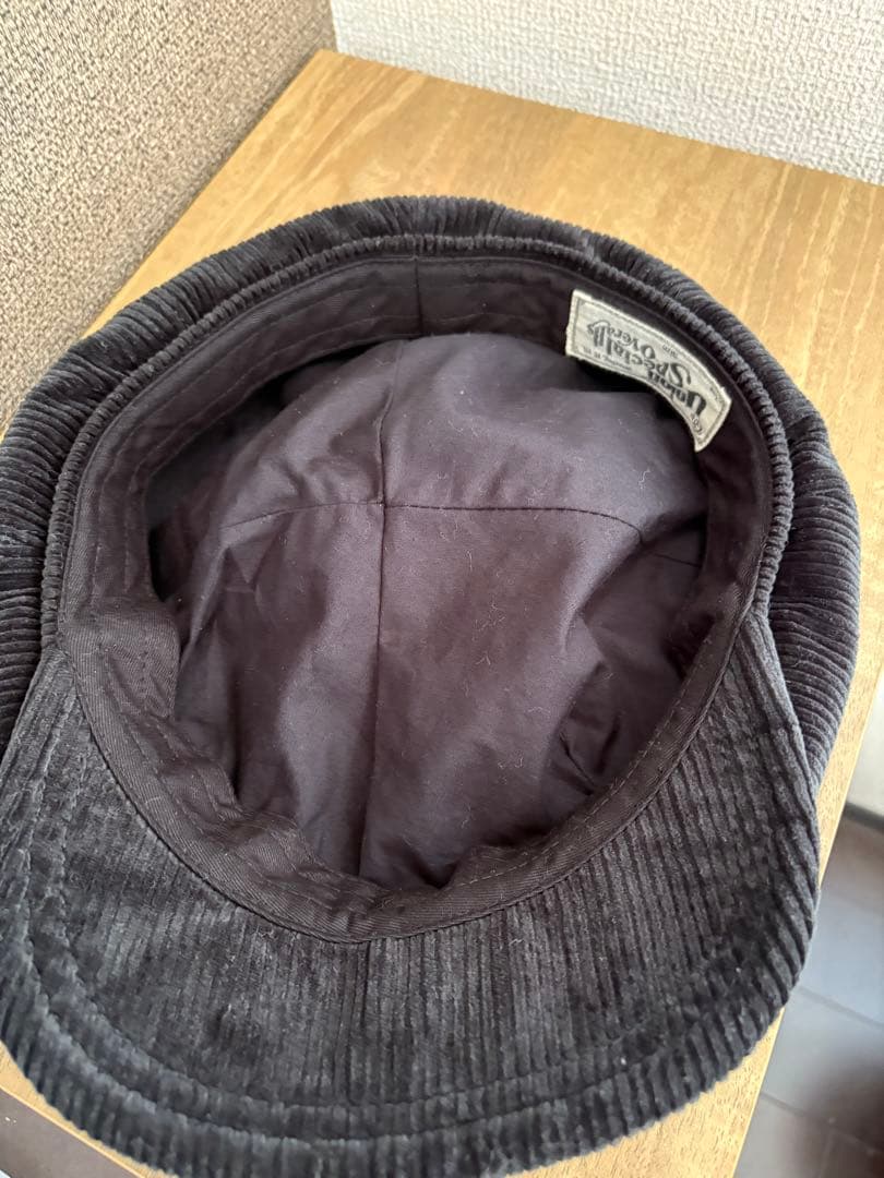 フリーホイーラーズ　黒 コーデュロイ キャスケット