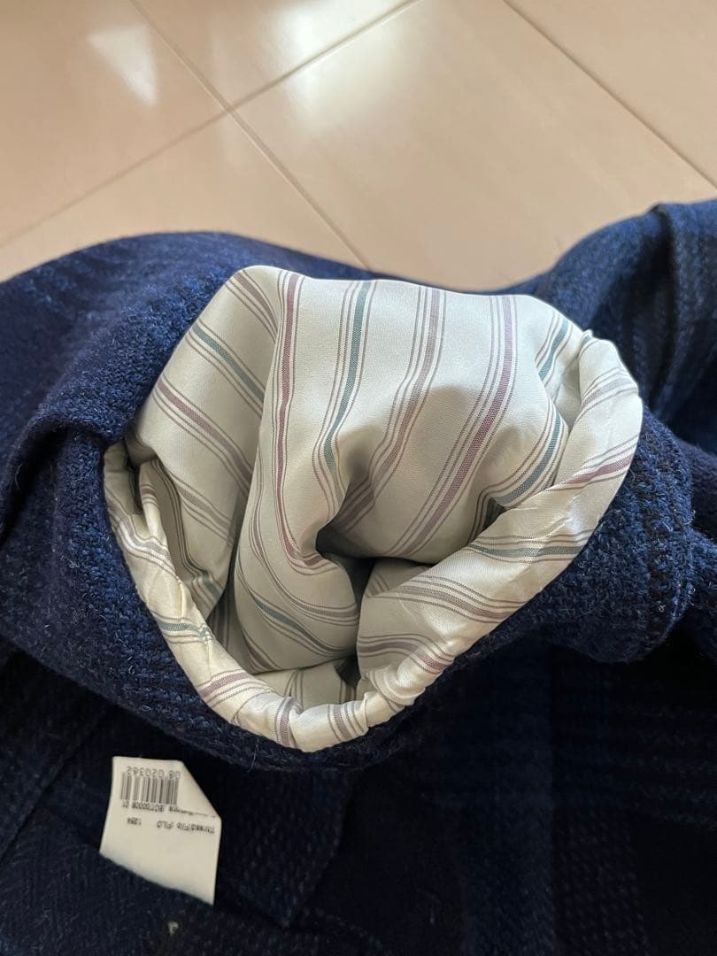 【C.】ラルディーニのウールジャケット　サイズ４6 ウインドペーン柄