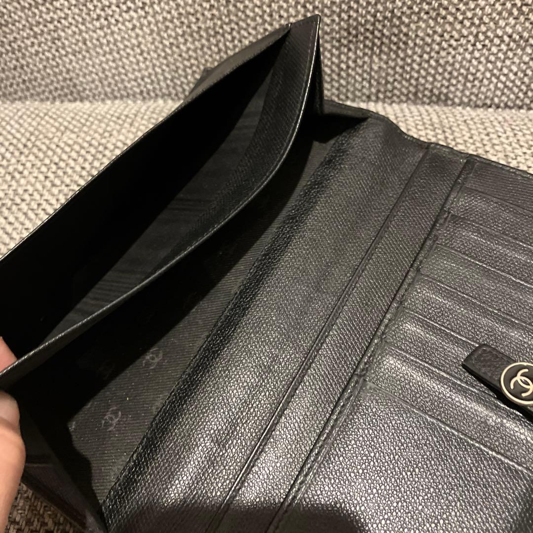 CHANELココマーク長財布