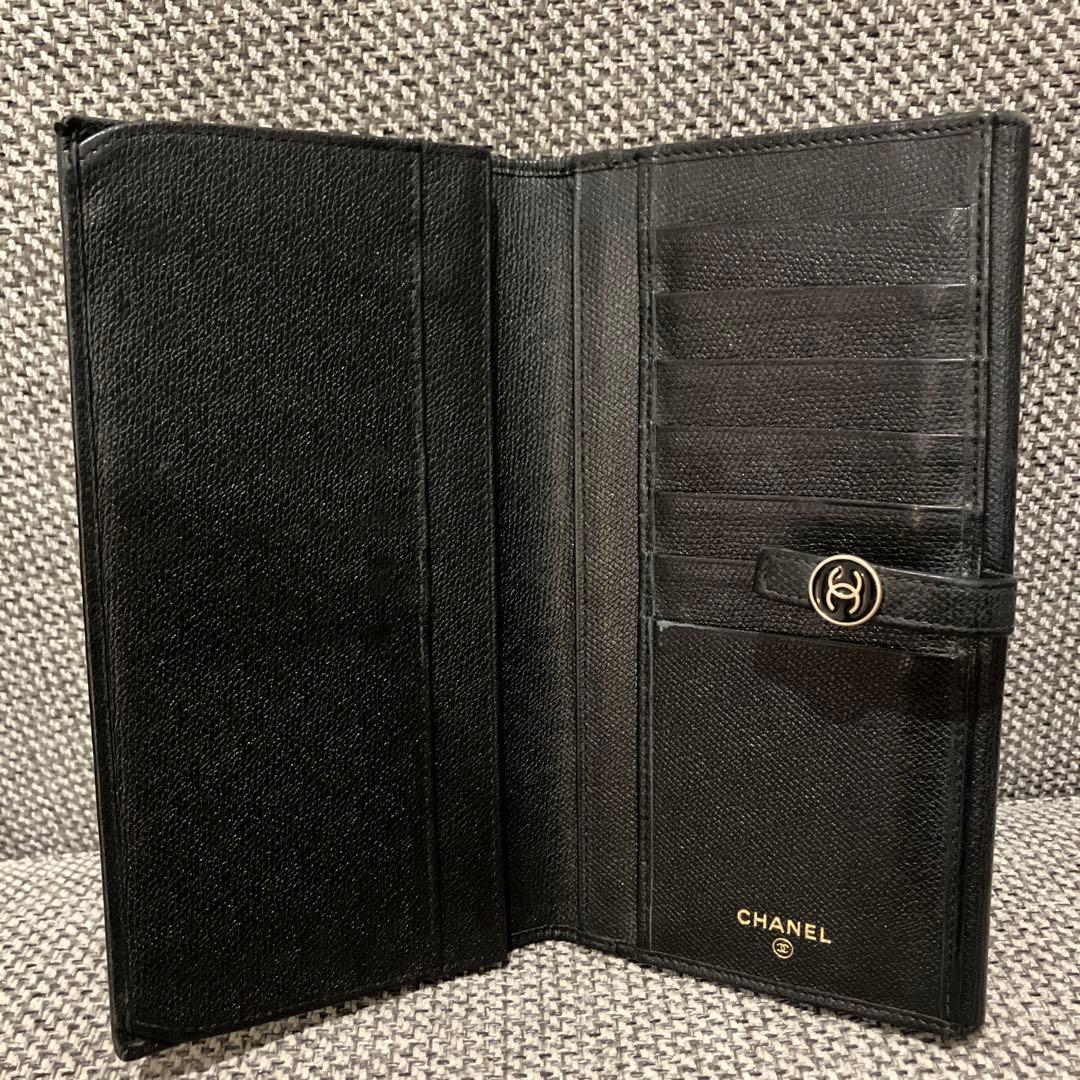 CHANELココマーク長財布