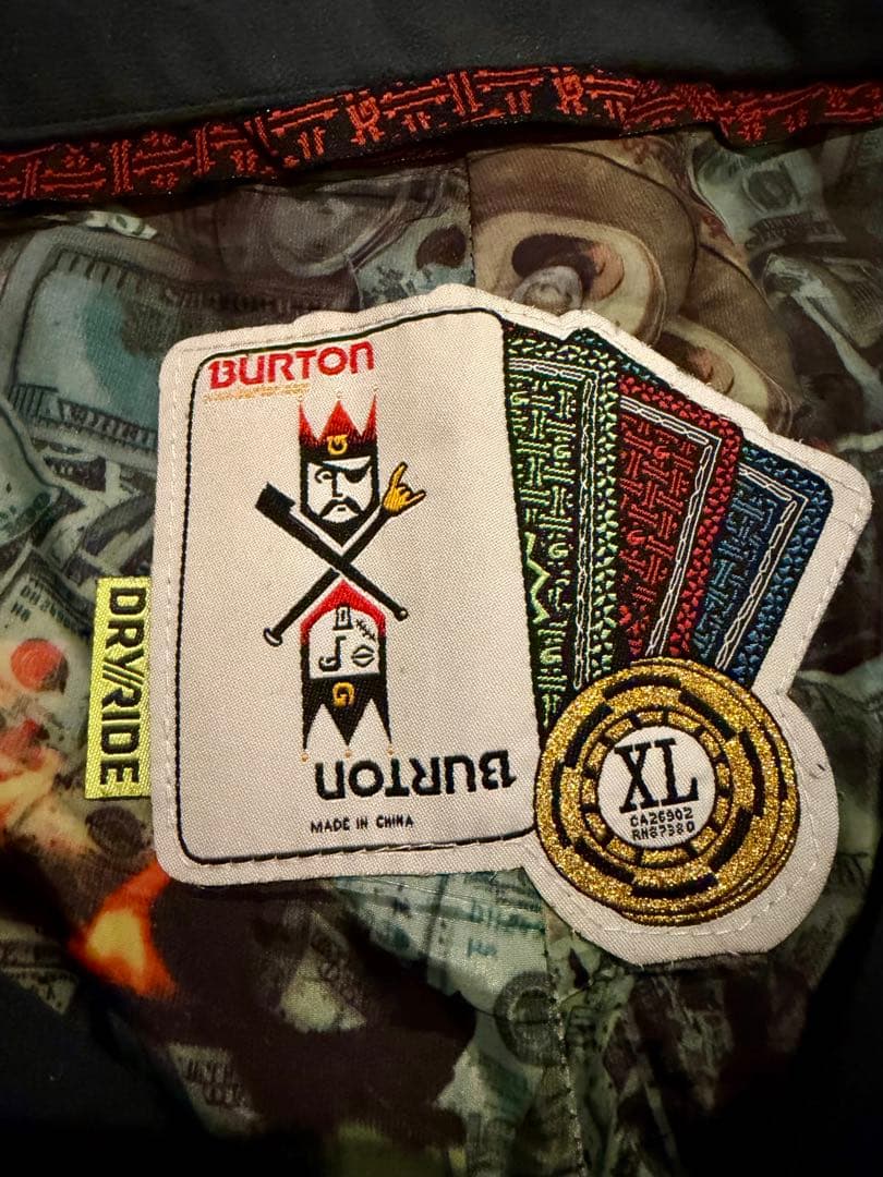 BURTON バートン スノーボードパンツ ブラック　XLサイズ