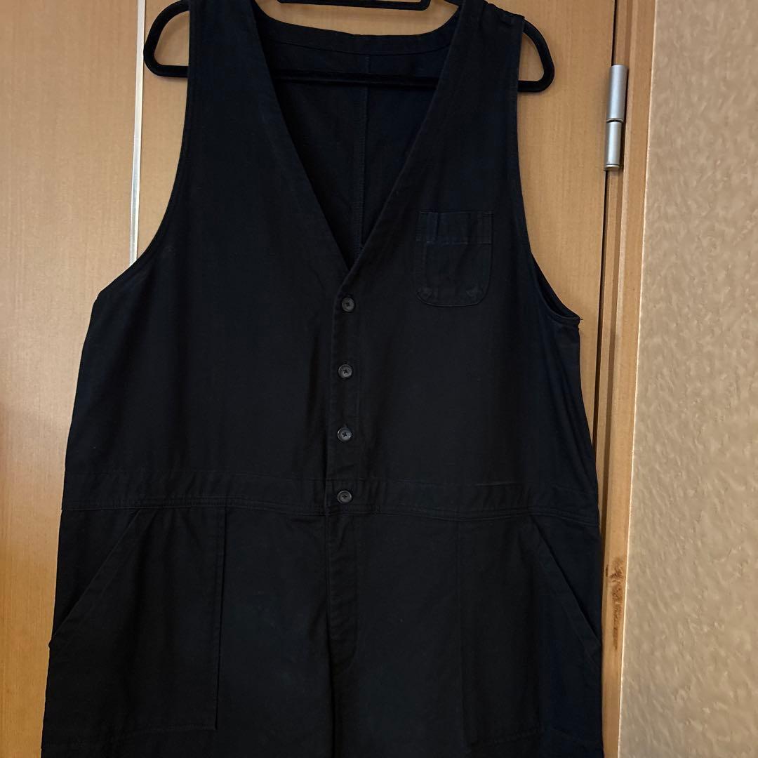 【soulberry】店長がつくった、デニムじゃないサロペット　L