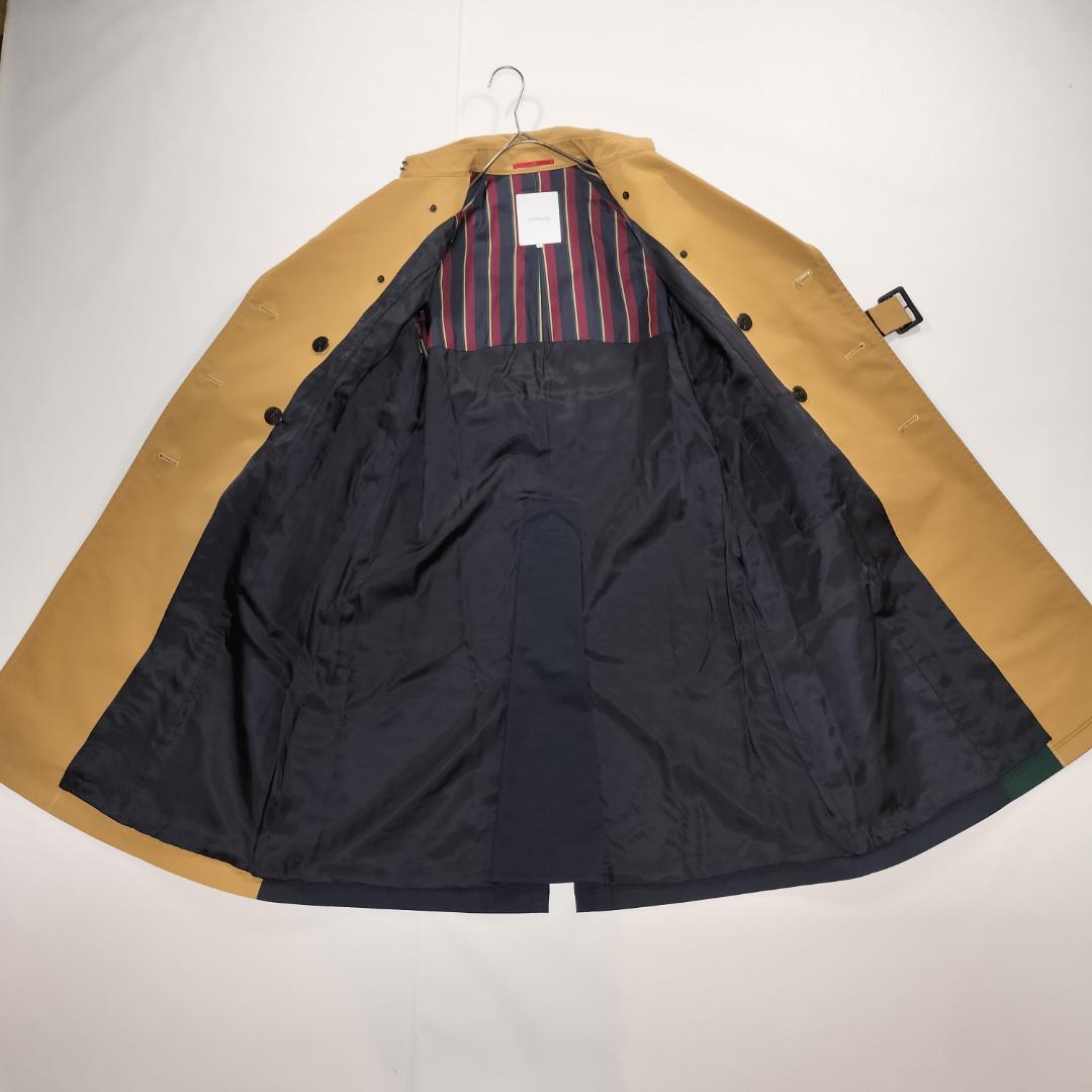 LOVELESS ラブレス カラーブロックトレンチコート サイズ34