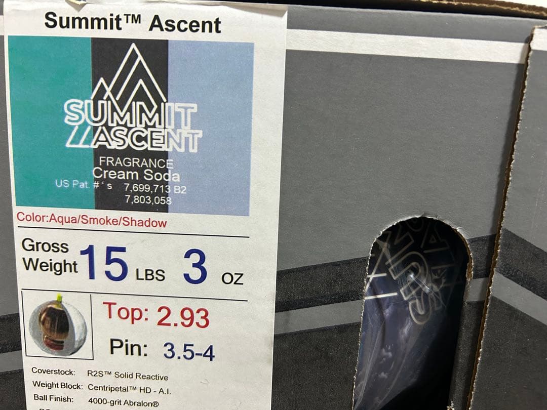 送料込み【新品】サミット・アセント　ストーム　15ポンド3オンス　1