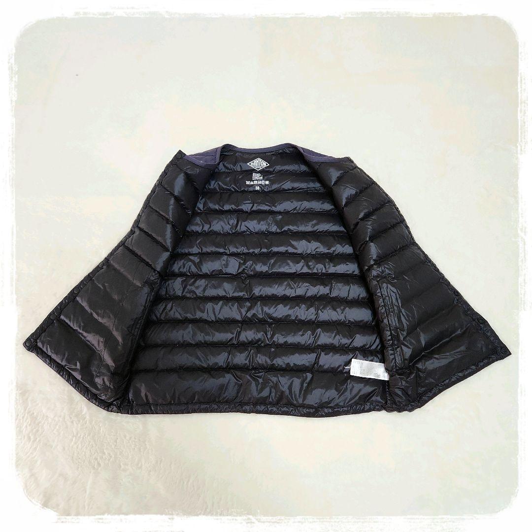 未使用級　極美品　ダントン　Danton　ダウンベスト　キルティング