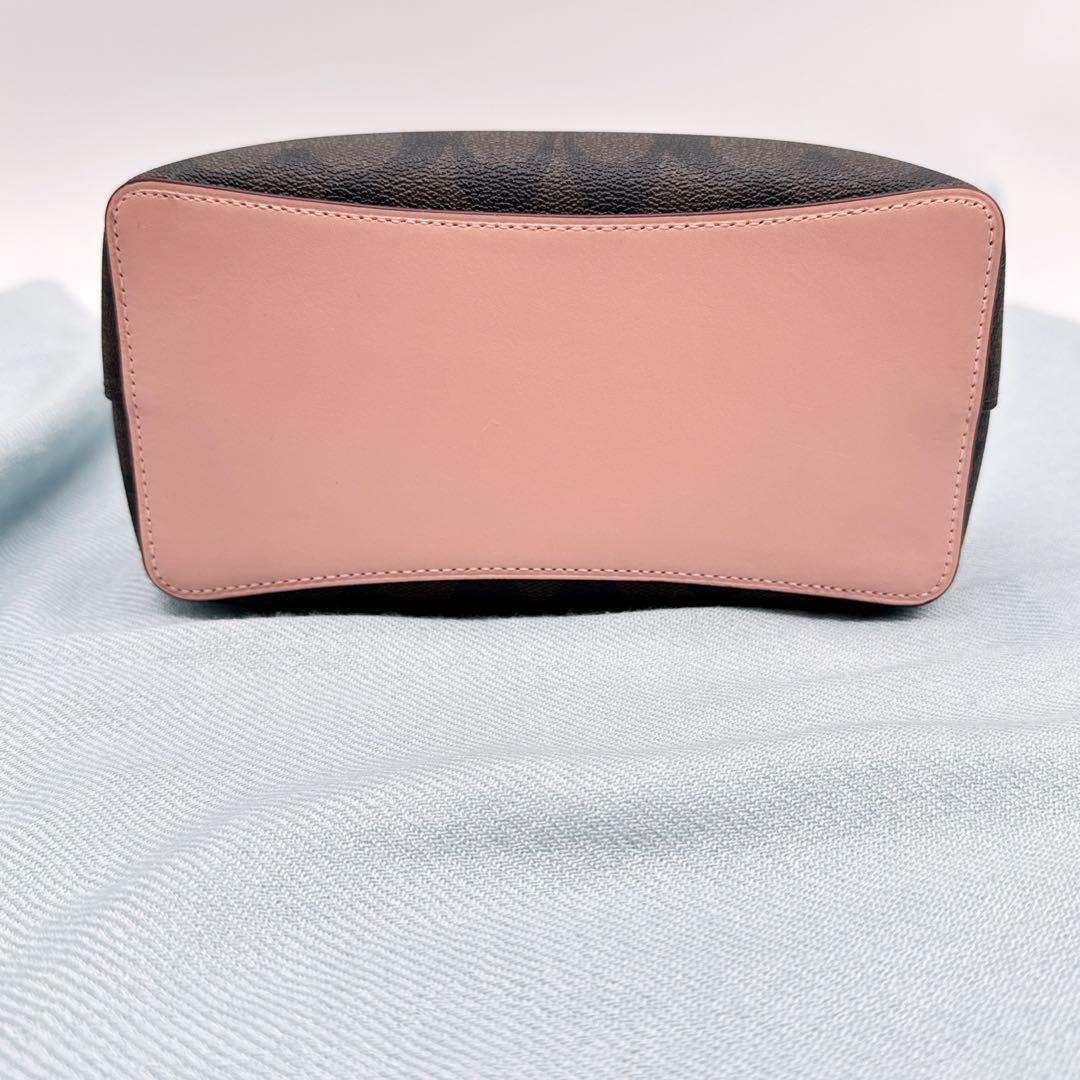 美品✨COACH コーチ シグネチャー 2WAYハンドバッグ