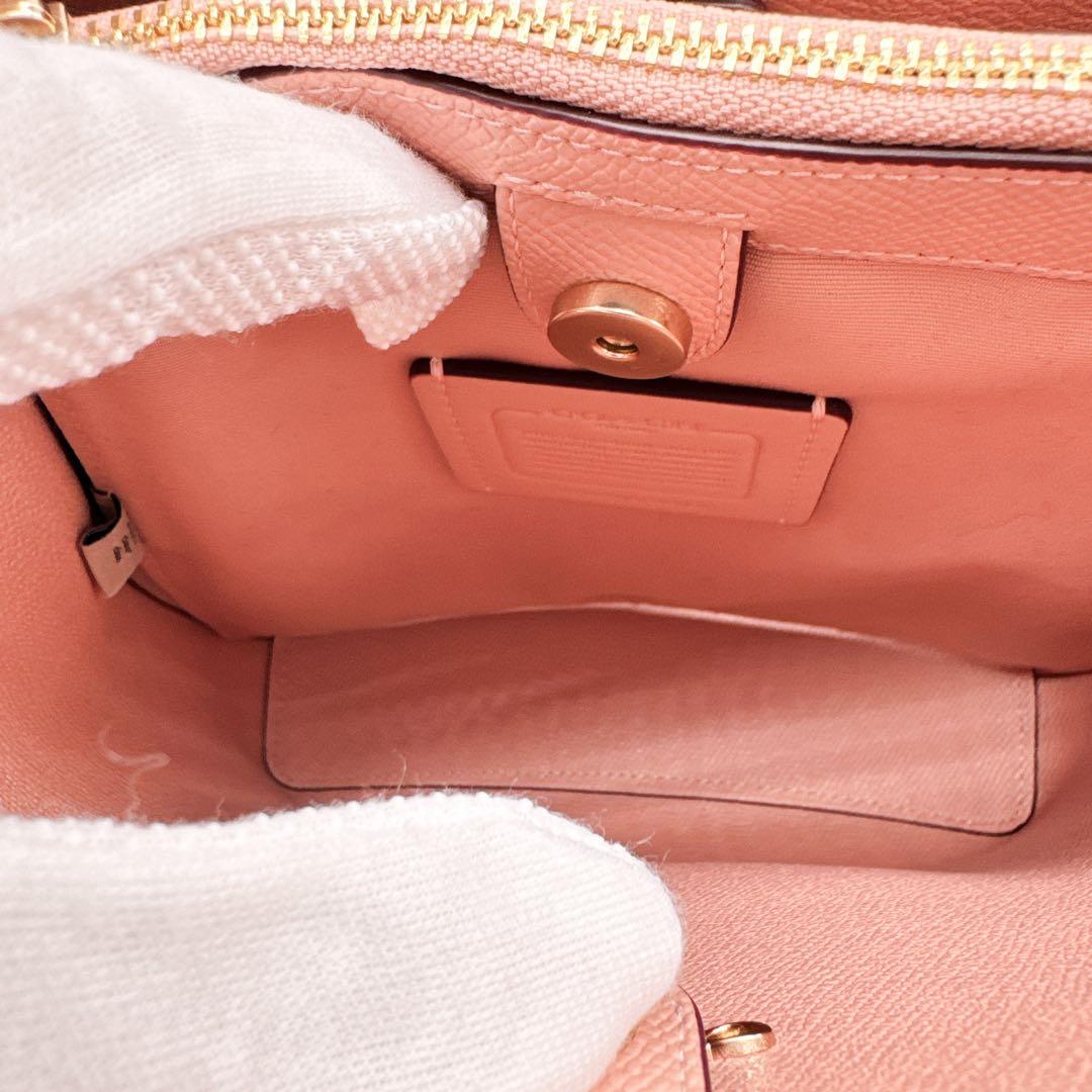 美品✨COACH コーチ シグネチャー 2WAYハンドバッグ