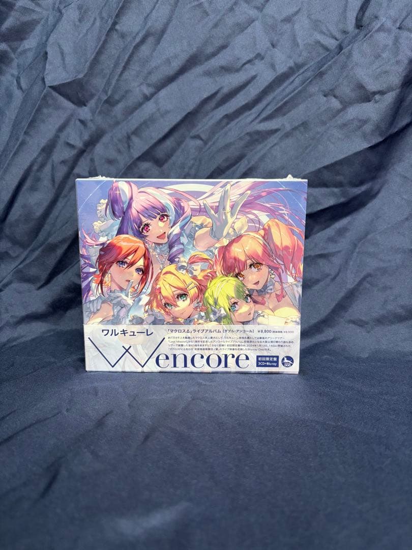 新品未開封　ワルキューレ　w encore 初回限定盤　メガジャケ　キーホルダー