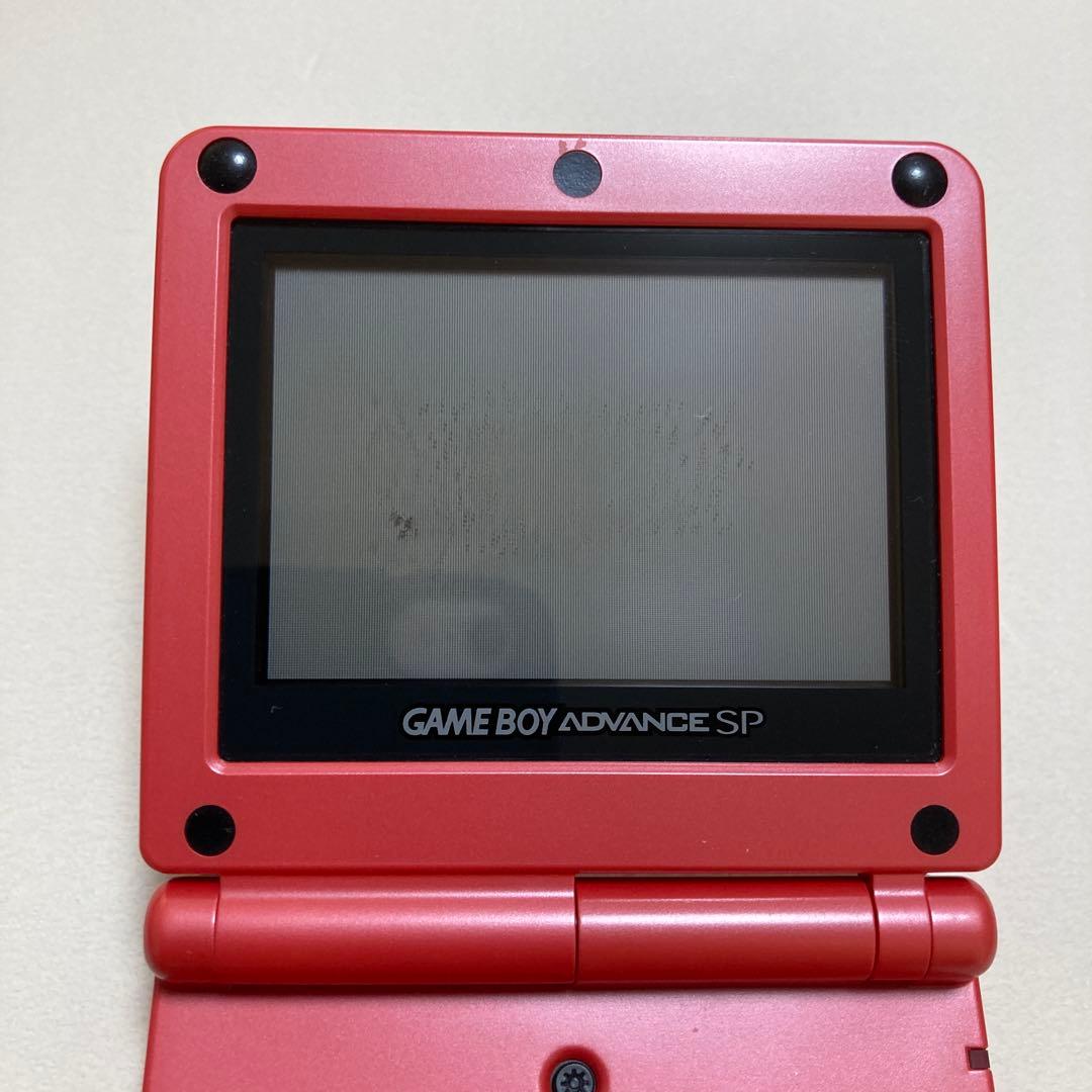 ゲームボーイアドバンスSP 限定版シャア専用カラー