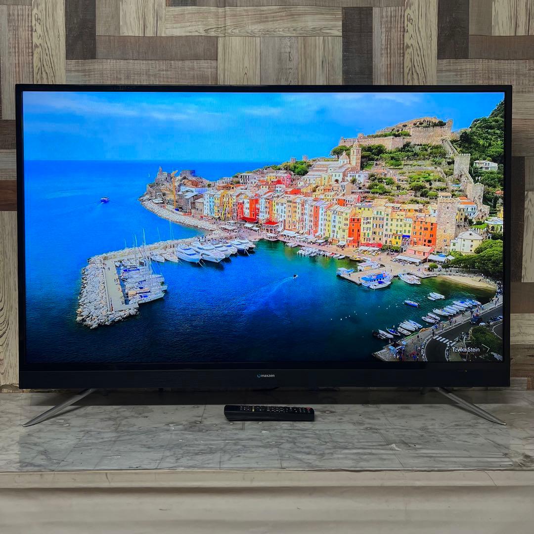 即日受渡❣️全国送料込MAXZEN50V型ゲームモード&外付HDD録画対応