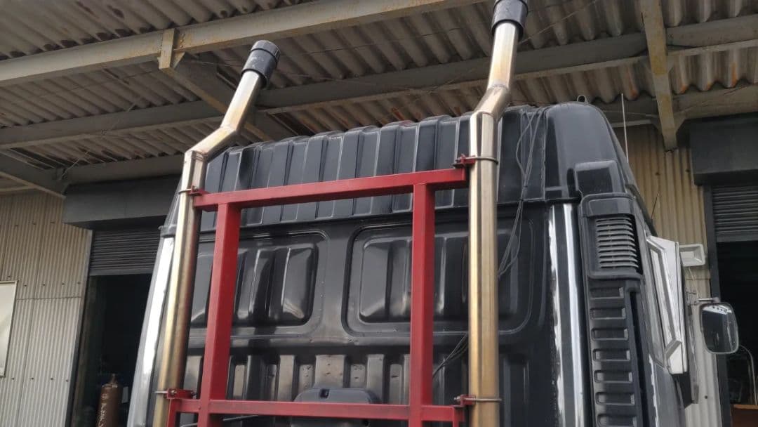 マフラー　煙突マフラーとやぐらセット