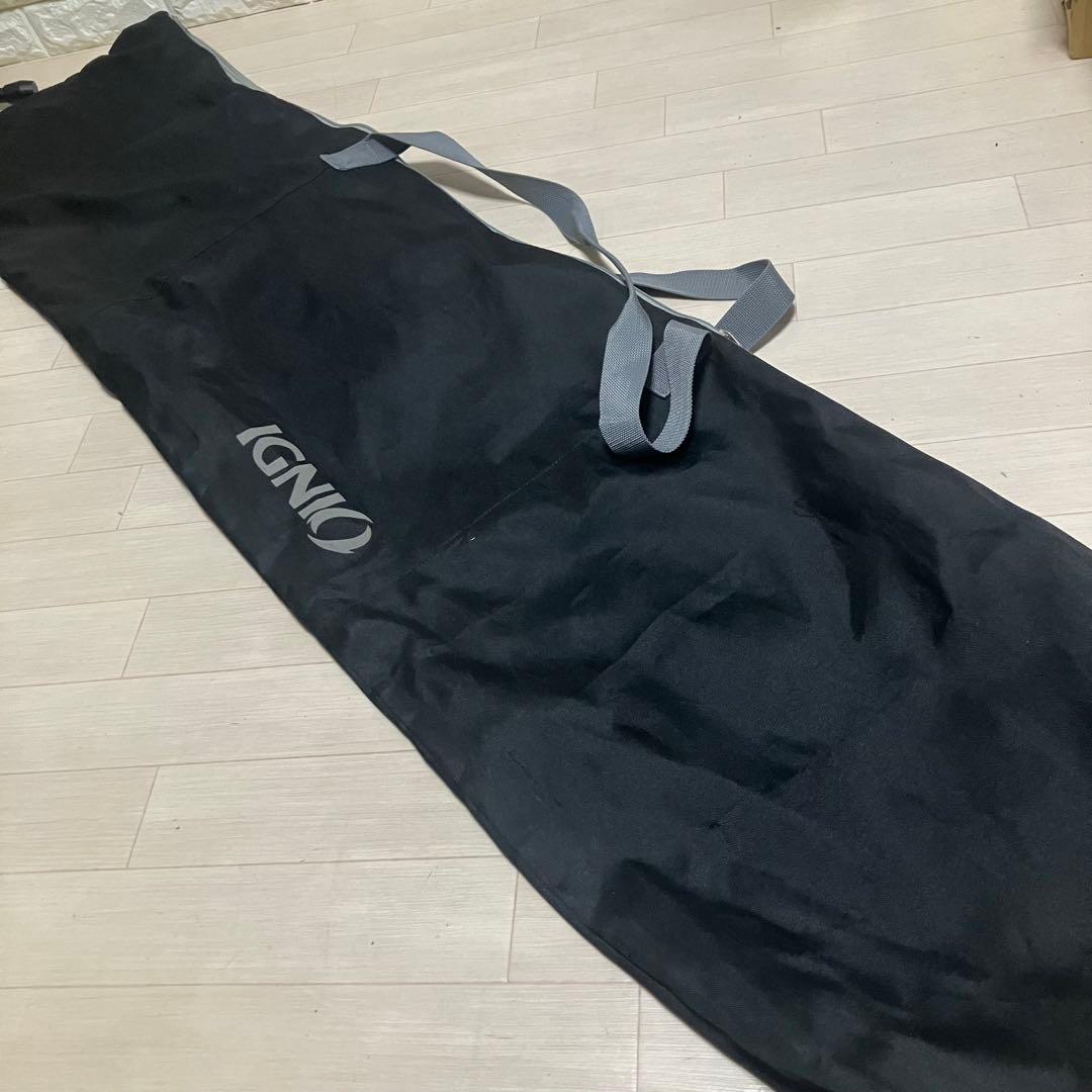 【ケース付】Ever Surfスノーボードセット155cm/サロモンバインM/L