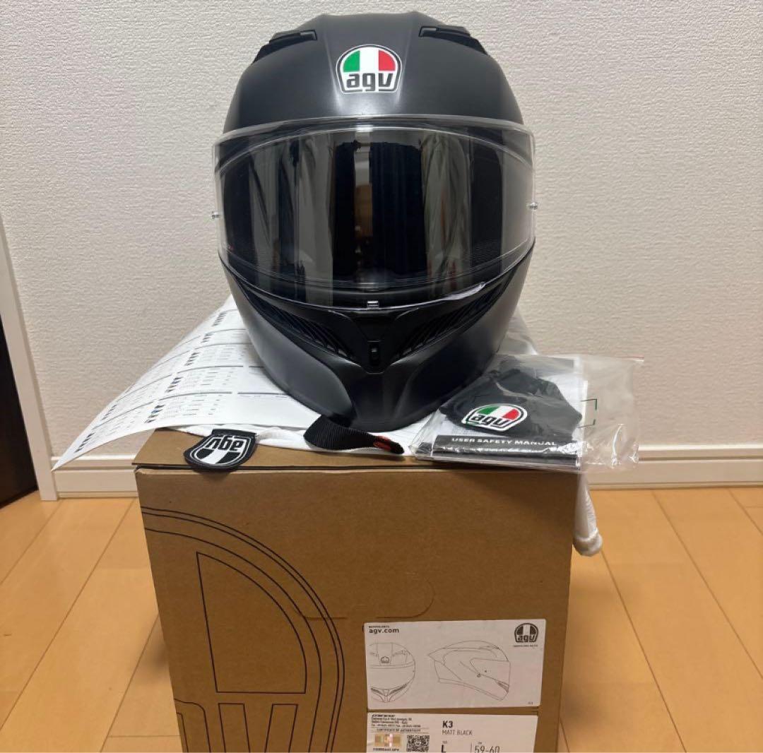 新品・未使用AGV K3フルフェイスヘルメット　アジアンフィット